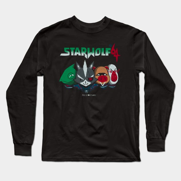 star wolf 64 Long Sleeve T-Shirt by Louisros